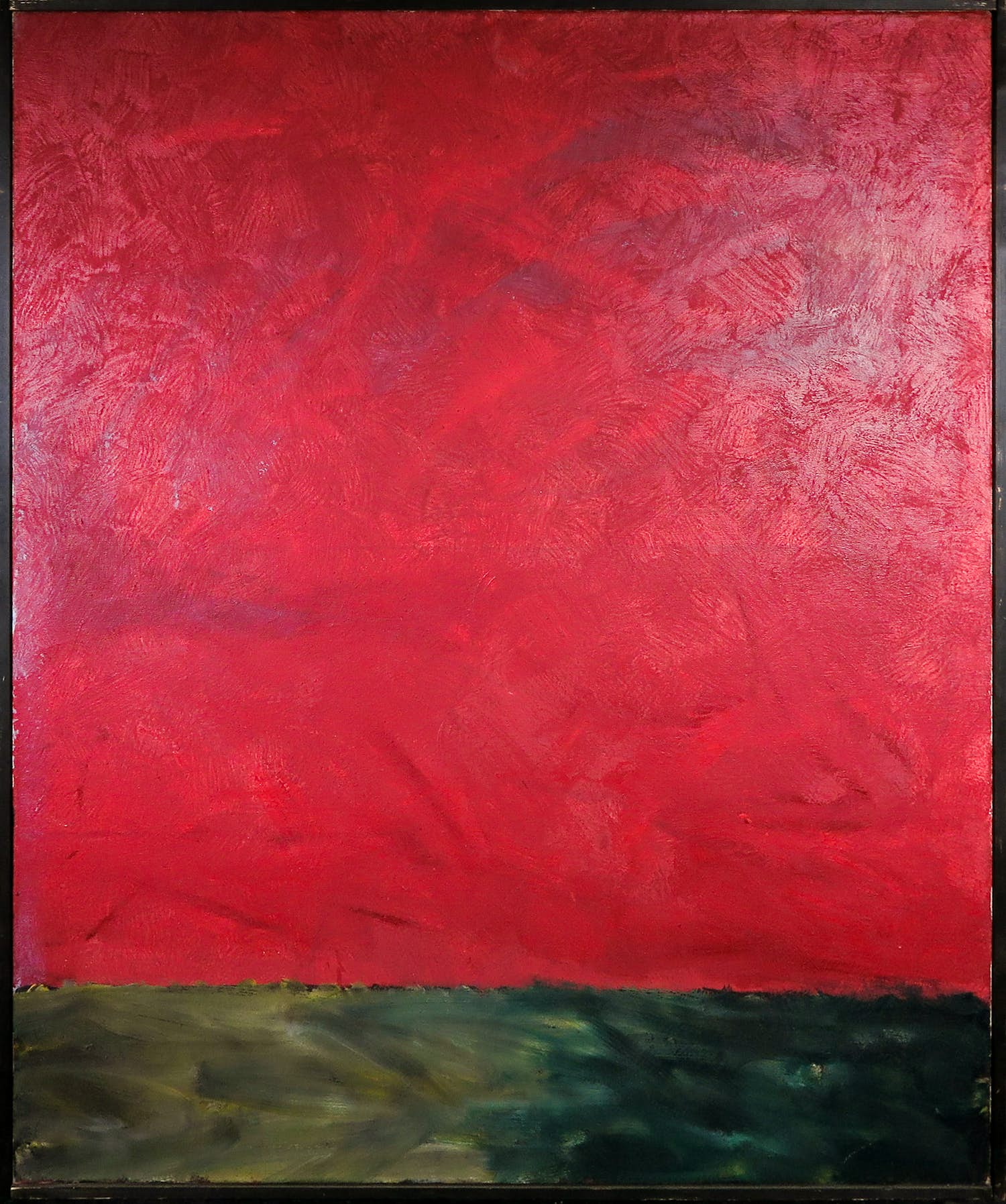 Hans van Leeuwen - Gemengde techniek op doek, Don't burn the bridge etc II - Ingelijst (Groot) kopen? Bied vanaf 100!