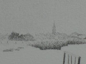 Jan van Winkel - 'En langzaam volgde mijn blik de stilte' - Ets kopen? Bied vanaf 45!