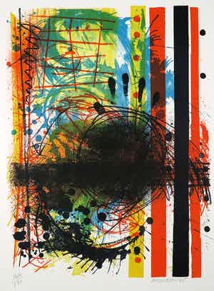 Sam Middleton - Litho, Koninginnedag verkocht voor € 80!