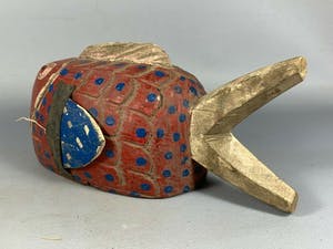 Bobo - 200949 - Old African Bozo fish marionet - Mali kopen? Bied vanaf 45!