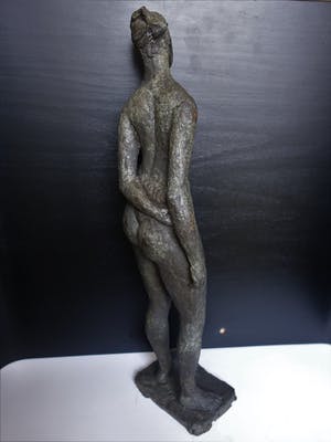 Brons (Onbekend) - staand naakt kopen? Bied vanaf 200!