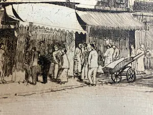 Henri Quittelier - Eglise Saint-Nicolas 1927 23/300 kopen? Bied vanaf 120!