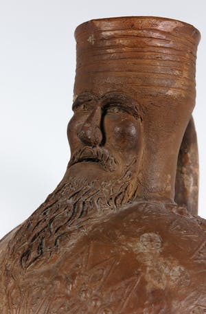 Curiosa - Aardewerken baardmankruik kopen? Bied vanaf 40!