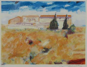 Willem Brauck - Zeefdruk, Suze - Ingelijst kopen? Bied vanaf 20!