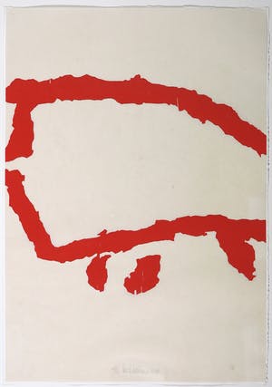 Cees Andriessen - Houtsnede, Abstracte compositie kopen? Bied vanaf 35!