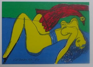 Corneille - Uitnodigingskaart expositie Corneille kopen? Bied vanaf 1!