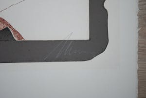 Manuel Menan - Zurbaran 2- grote ets in 13 kleuren kopen? Bied vanaf 40!