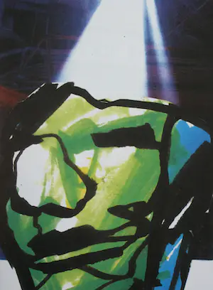 Herman Brood - Woedend licht, incl zeefdruk - 2000 kopen? Bied vanaf 125!