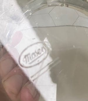 Moser - Art deco achthoekige kristallen asbak kopen? Bied vanaf 1!