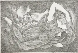 Niet of onleesbaar gesigneerd - Lot van 3 litho's kopen? Bied vanaf 1!