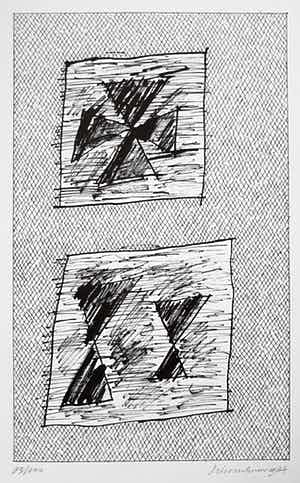 Jan Schoonhoven - Formatie, zeefdruk (laatste keer!) verkocht voor € 350!