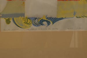 Gunther Borst - La Petite Maison Au Centre, 3/15, 1977 - Linosnede op papier - BKR Den Haag kopen? Bied vanaf 20!