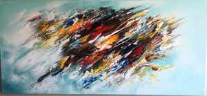 Gena - Colored fields verkocht voor € 200!