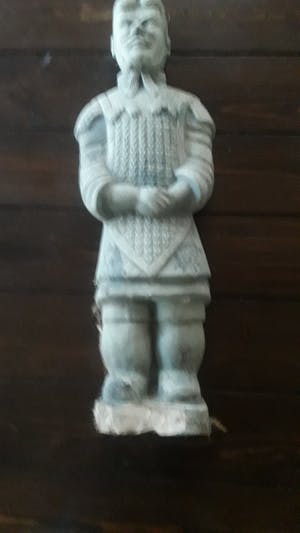 Niet of onleesbaar gesigneerd - lot van 2 chinese krijgers kopen? Bied vanaf 1!