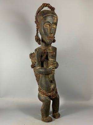 Fang - Old African statue from the Fang - Gabon. kopen? Bied vanaf 75!