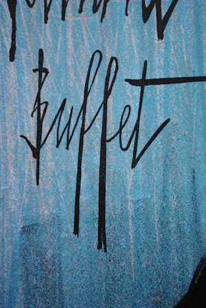 Bernard Buffet - Stilleven met fles, Originele lithografie (Mourlot) kopen? Bied vanaf 60!