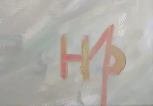 Hannes Postma - Olieverf op doek, Abstracte compositie (Zeer groot) kopen? Bied vanaf 100!