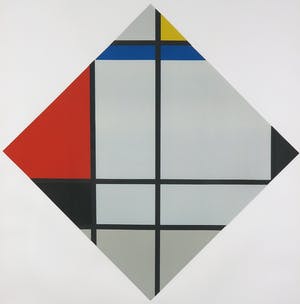 Cesar Domela - Zeefdruk, Zonder titel - Ingelijst kopen? Bied vanaf 60!