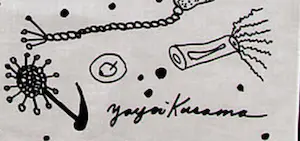 Yayoi Kusama - zwart/wit motief kopen? Bied vanaf 50!