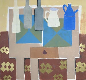 Betty Scheer - Linosnede, Stilleven kopen? Bied vanaf 1!