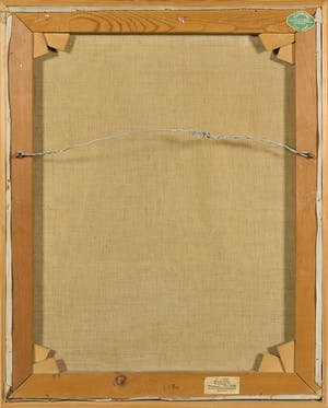 Arnout van Gilst - Olieverf op doek, Botters op een meer - Ingelijst kopen? Bied vanaf 1!