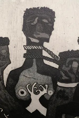 Harry van Kruiningen - Bijzondere historische reliëf Ets "slavernij / keti koti" uniek exemplaar! kopen? Bied vanaf 78!