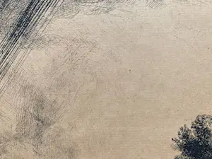 Theo Beerendonk - Ets van Rembrandt's De drie bomen uit 1643 kopen? Bied vanaf 100!