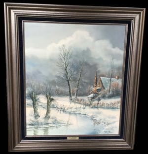 Paul Boonaert - Winterlandschap kopen? Bied vanaf 80!