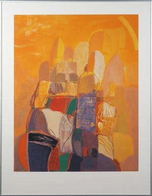 Ahmad Baldin - Zeefdruk, Dag - Ingelijst kopen? Bied vanaf 20!