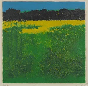 Carlo Mattioli - Zeefdruk/Reliëfdruk, Landschap - Ingelijst kopen? Bied vanaf 40!