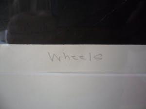 Hans Wap - litho: Wheels - 1995 kopen? Bied vanaf 10!