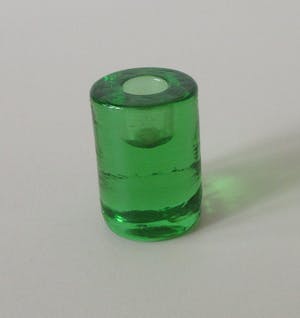 Timo Sarpaneva - Drie groene glazen kandelaren uit de serie Archipelago - Iitala kopen? Bied vanaf 32!