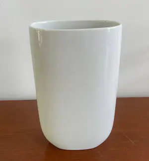 Rosamunde Nairac - Ovale witte porseleinen vaas model 3541/18 - Rosenthal kopen? Bied vanaf 1!