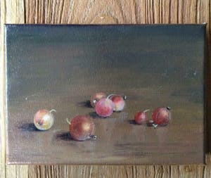 Niet of onleesbaar gesigneerd - Pendant "Kruisbessen" naar Helmantel kopen? Bied vanaf 1!
