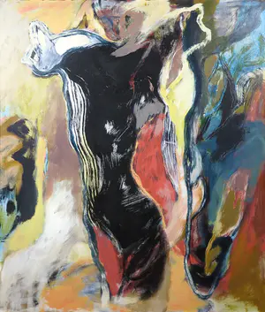 Bert Braam - Acryl op doek, Andes Africa - Ingelijst kopen? Bied vanaf 80!