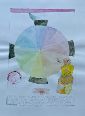 Astrid Feuser - Astrid Feuser, "The Cosmic Octave", 12-delige cyclus, 1988, gesigneerd kopen? Bied vanaf 3400!