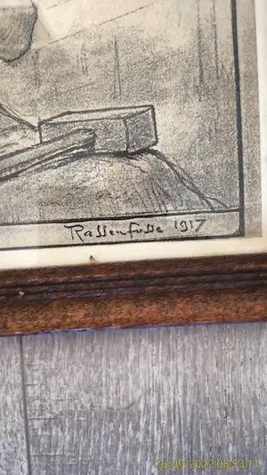 Armand Rassenforse - potret dame kopen? Bied vanaf 35!