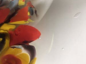 Niet of onleesbaar gesigneerd - Decoratieve Glazen (Fruit) Schaal kopen? Bied vanaf 10!