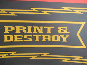 Shepard Fairey - Print and Destroy kopen? Bied vanaf 1!
