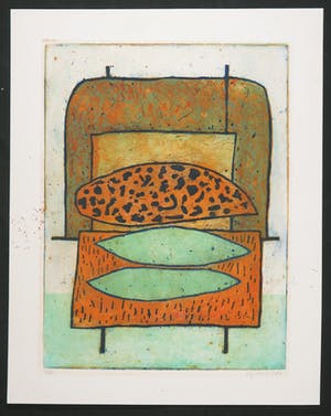 Lily Corver - Ets en aquatint, Zonder titel kopen? Bied vanaf 40!