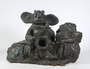 Chris Baaten - Bronzen beeld, Liefdespaar met uitzicht kopen? Bied vanaf 450!