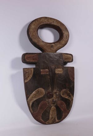 Nafana - Hout, Dansmasker kopen? Bied vanaf 1!