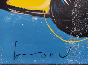 Herman Brood - De gitarist, zeefdruk kopen? Bied vanaf 350!