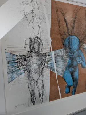 Aat Verhoog - Drie vliegende wezens kopen? Bied vanaf 150!