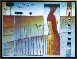 Magda Luttikhuizen - Acryl op doek, Een toets van bitter 1 - Ingelijst kopen? Bied vanaf 50!