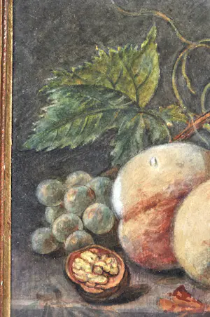 Sebastiaan Theodorus Voorn Boers - Stilleven met fruit - Aquarel - 23x30 cm kopen? Bied vanaf 220!