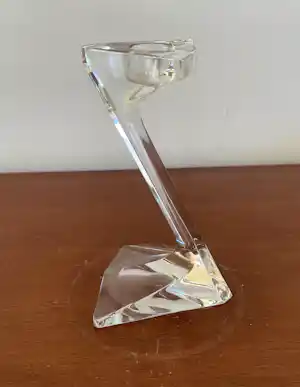 Claus Jozef Riedel - Design kristal glazen kandelaar verkauft für € 25!