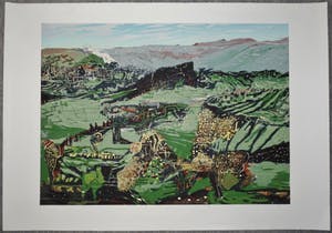 Vincent van Ojen - Landschap kopen? Bied vanaf 120!