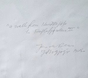 Jan de Beus - Aquarel: 'A walk from...' (1986) - Nieuwe inlijsting kopen? Bied vanaf 1!