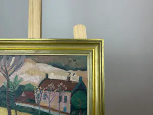 Gustave De Smet - Gustave De Smet – dorpsgezicht in expressieve toets kopen? Bied vanaf 1500!